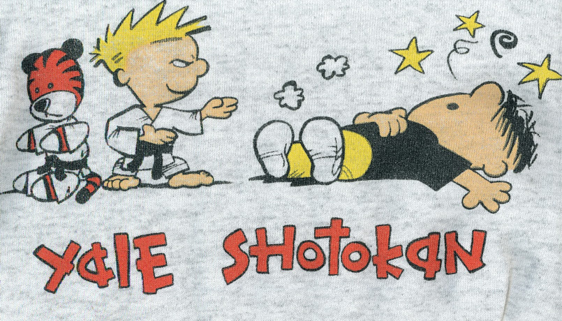 Yale Shotokan Calvin and Hobbes