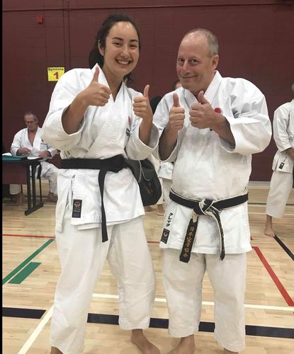 Chiara and Sensei Chiara and Sensei